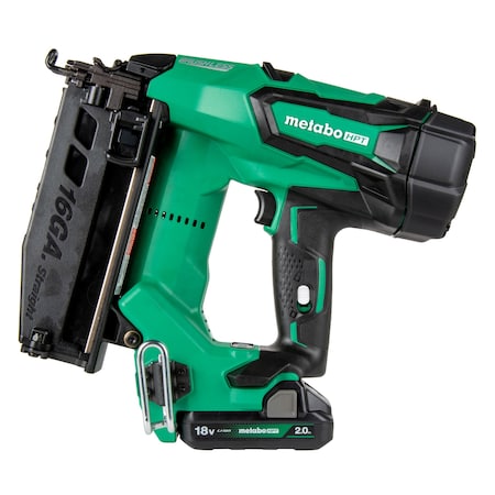 Metabo Hpt 18V Cordless 16-Gauge Finish Nailer 1 x 2.0Ah NT1865DMSTM